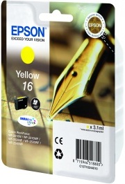 _Epson_16_Yellow T1624  Epson_WF-2010 /2510/2520/2530/2540
